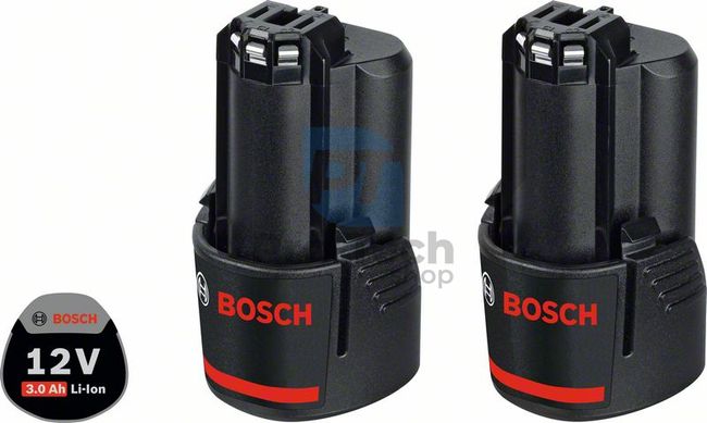 2 x akkumulátor Bosch GBA 12V 3,0Ah 10898
