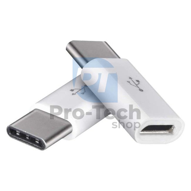 Adapter USB micro B/F - USB C/M 2 ks 71563