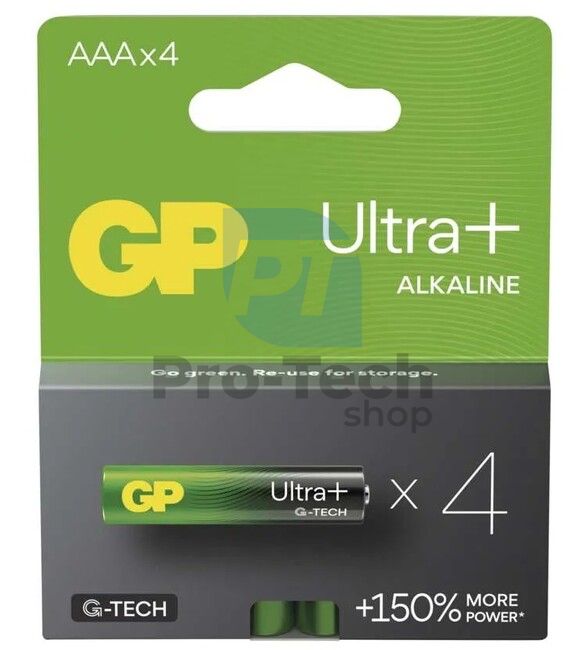 Alkáli elem GP Ultra Plus LR03 (AAA), 4db 70839
