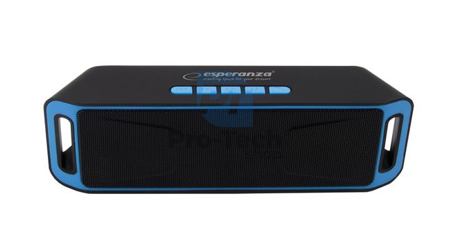 Bluetooth hangfal FM rádióval FOLK, fekete-kék 73259