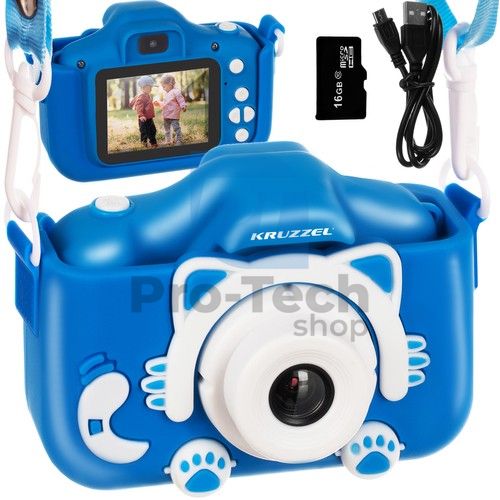 Digitális fényképezőgép gyerekeknek – Kék DC16952 74074