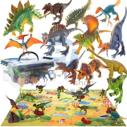 Dinoszauruszok - figurakészlet + alátét 22397 75647