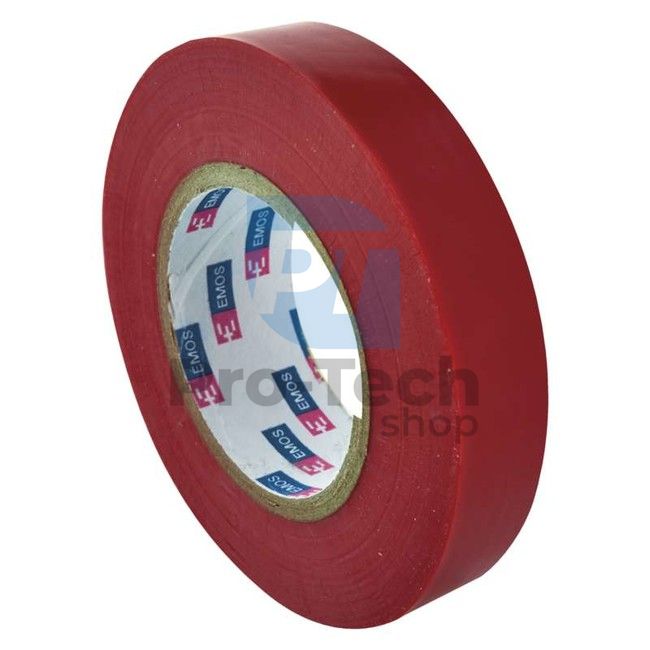 Szigetelőszalag, PVC 15mm / 10m piros, 1db 71032
