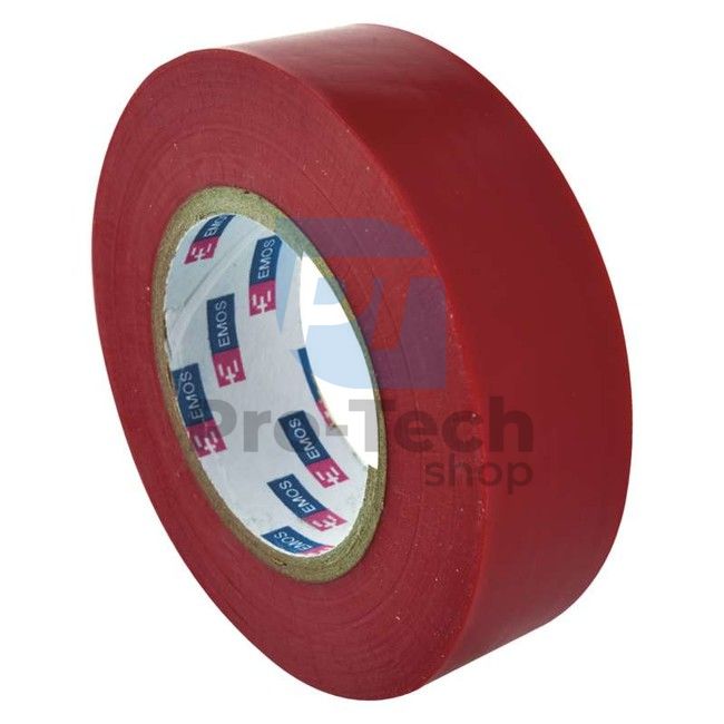 Szigetelőszalag, PVC 19mm / 20m piros, 1db 71017