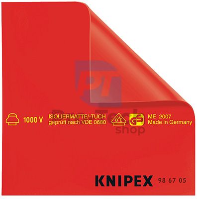 Szigetelő alátét gumiból, 1000x1000 mm KNIPEX 08950