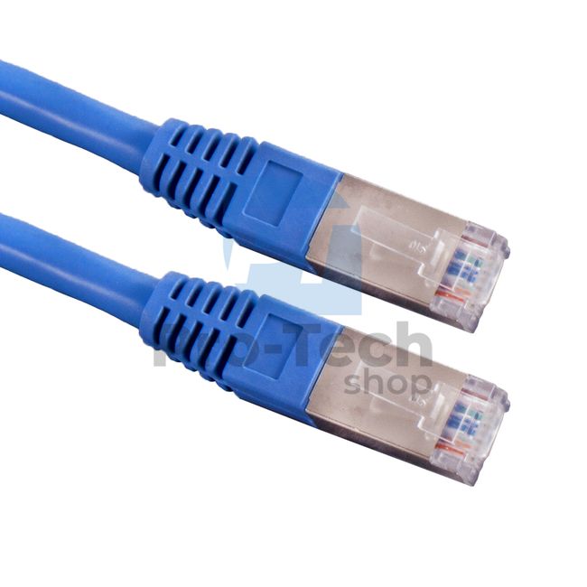 Kábel FTP Cat. 6 Patchcord RJ45, 0,25m, kék 72481
