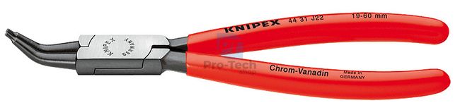 Seeger gyűrű fogó 180 mm hajlított csőrrel KNIPEX 07982
