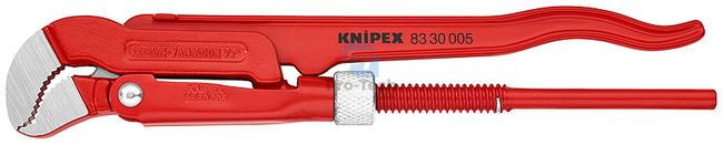 Csőfogó S-típusú piros 245 mm KNIPEX 08373