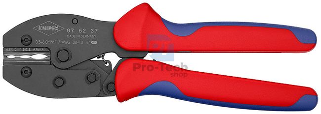 Krimpelő fogó PreciForce® multikomponensű nyéllel 220 mm KNIPEX 08680