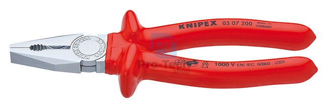 Kombinált fogó mártott nyéllel 200 mm KNIPEX 07691