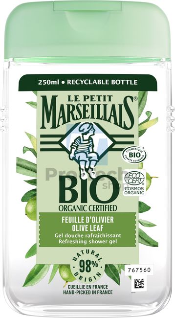 Krémes tusfürdő Bio olívalevél Le Petit Marseillais 250ml 30594