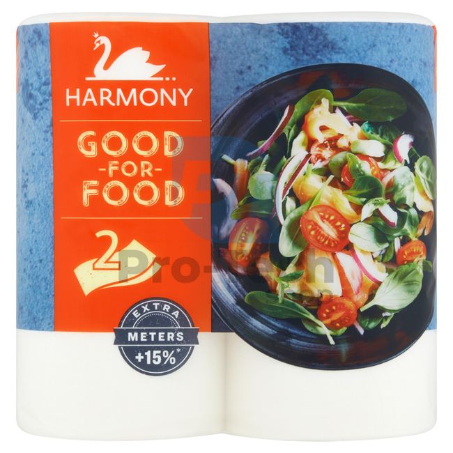 Papírtörlő 2-rétegű HARMONY Good For Food - 2 tekercs 30366