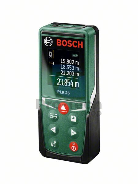 Lézeres távolságmérő Bosch PLR 25 10494