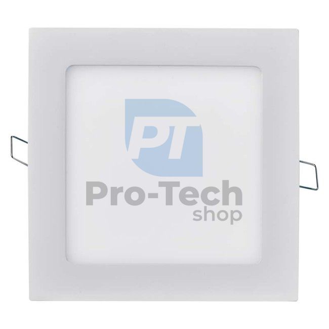 LED panel 170×170, négyzet alakú, beépíthető, fehér,12W meleg fehér 70871