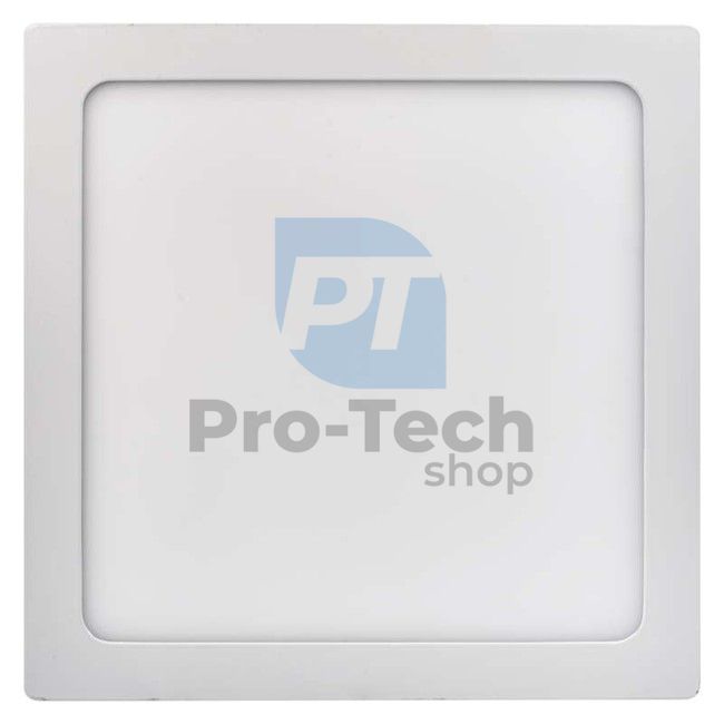 LED panel 300×300, négyzet alakú, süllyeszthető, fehér, 24W meleg fehér 70902