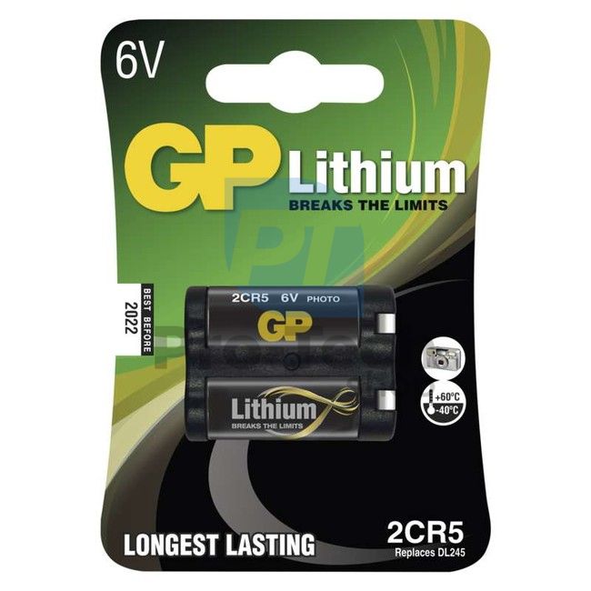 Lítium elem GP 2CR5 70203