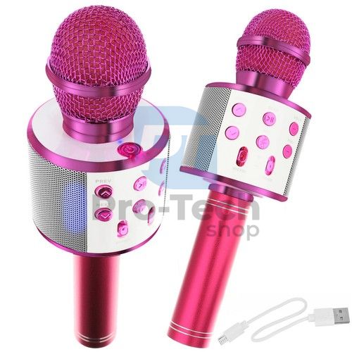 Karaoke mikrofon - rózsaszín Izoxis 22191 75918