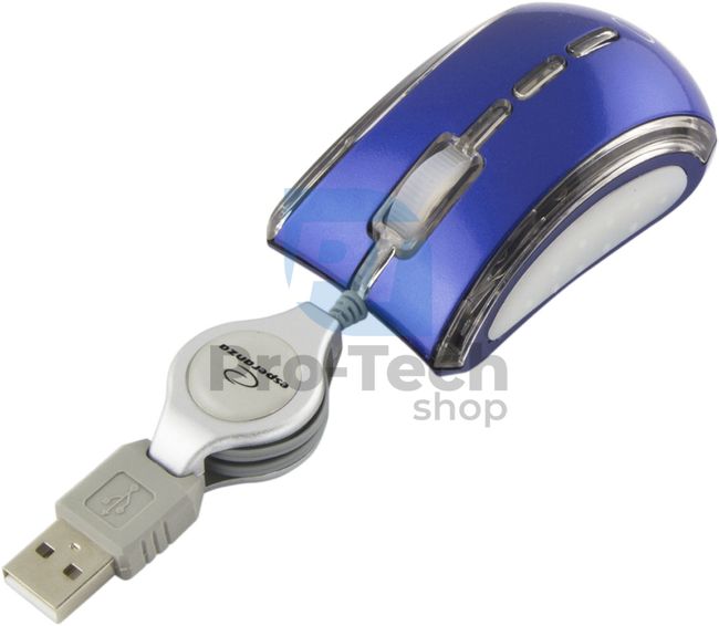 Mini egér USB CELANEO, kék 73131