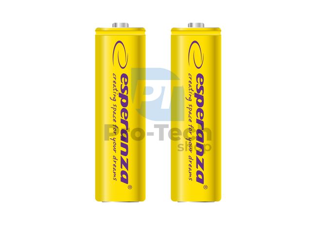 Tölthető akkumulátor NI-MH AA 2000mAh 2db, sárga 73329