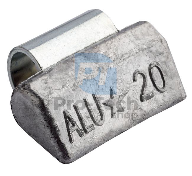 Centírozósúly alumínium felnikhez, ólmozott 20g 100db 09296