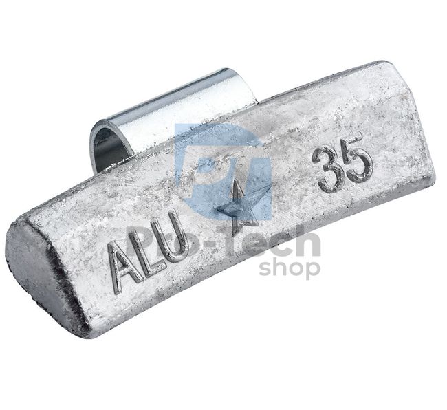 Centírozósúly alumínium felnikhez, ólmozott 35g 100db 09293