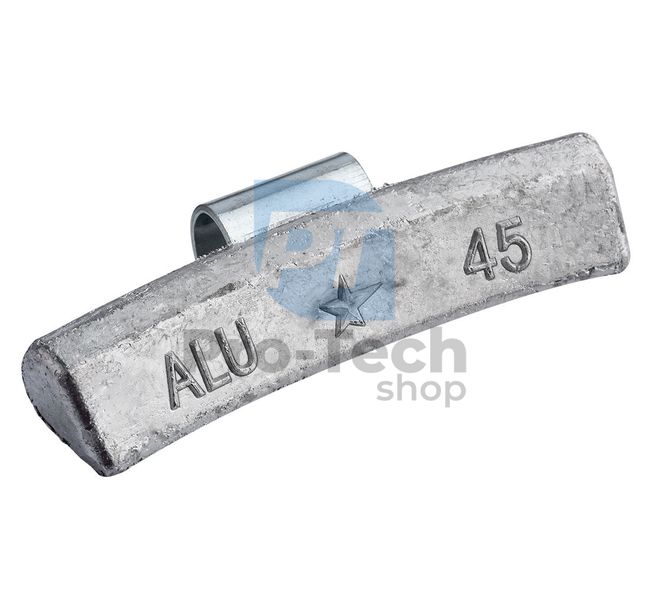 Centírozósúly alumínium felnikhez, ólmozott 45g 100db 09291
