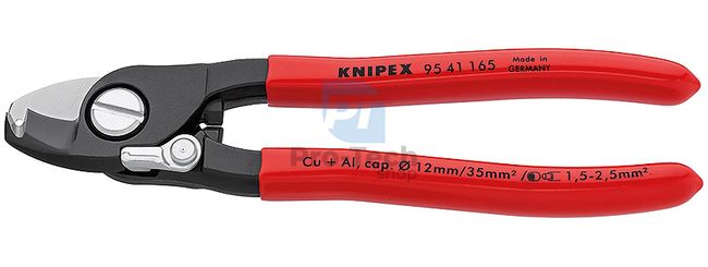 Kábelolló csupaszító funkcióval 165 mm KNIPEX 08555