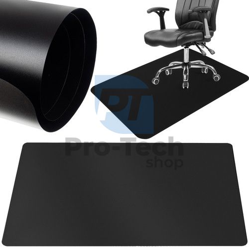 Védőalátét szék / fotel alá, nagy 100 x 140 cm fekete 75952