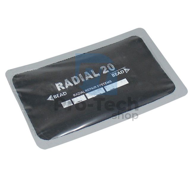 Defektjavító tapasz radiális gumiabroncsokhoz REDATS-20 76x125mm 10db 11176