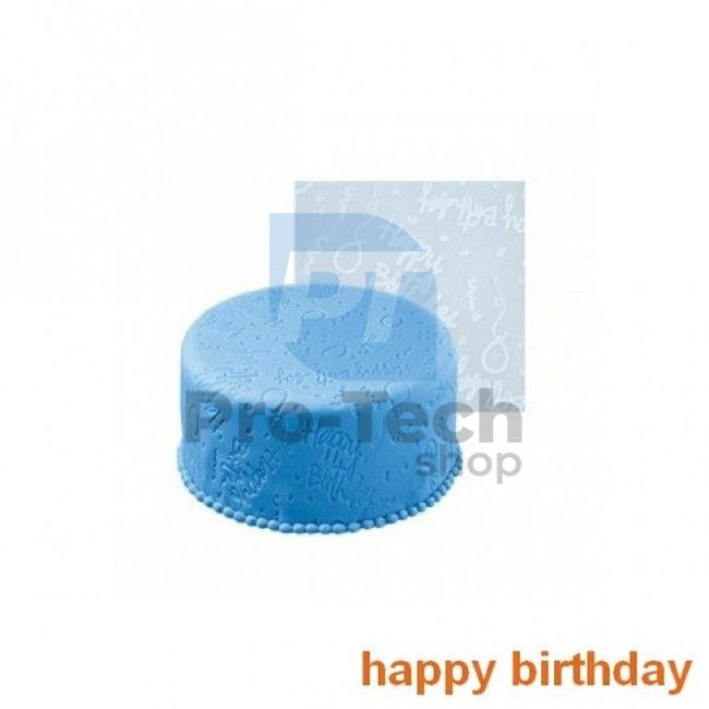 Szilikonos mintázó sablon Happy Birthday 51450