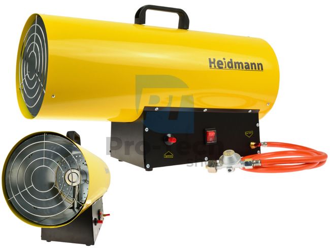 Gáz hőlégfúvó 65 kW Heidmann 11841