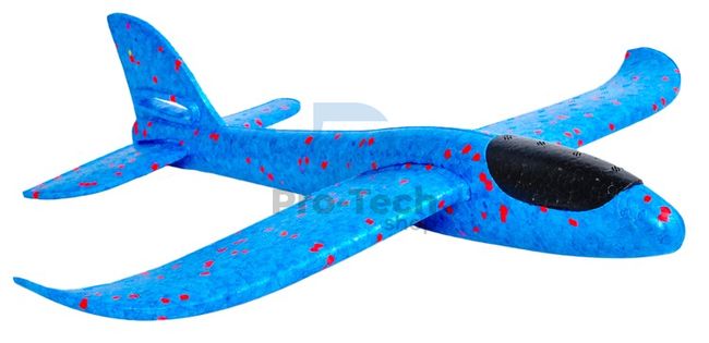 Polisztirol repülő 37cm kék 74936