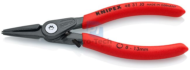 Precíziós Seeger gyűrű fogó 140 mm, 0,9 mm-es heggyel KNIPEX 08056