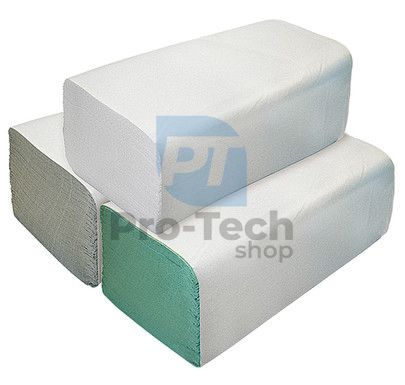 Közületi papírtörlő 1-rétegű zöld EKONOMY Linteo 5000db - 20 csomag 30485