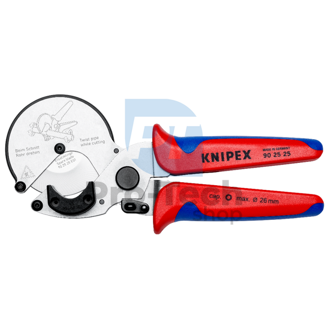 Csővagó műanyag- és kompozitcsövekhez KNIPEX 60037