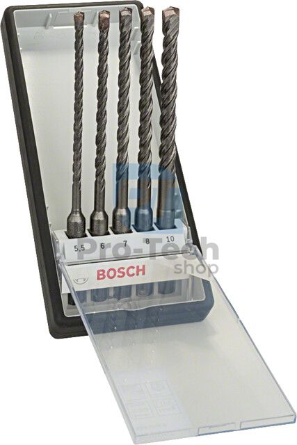 Fúrószár készlet SDS plus-5 5.5-10mm 5db Bosch Robust Line