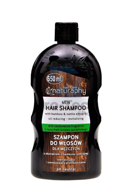 Hajsampon férfiaknak szantálfa Hair care Naturaphy 650ml 30125