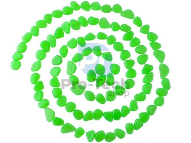 Világító kövek - zöld, készlet 100 db 75301