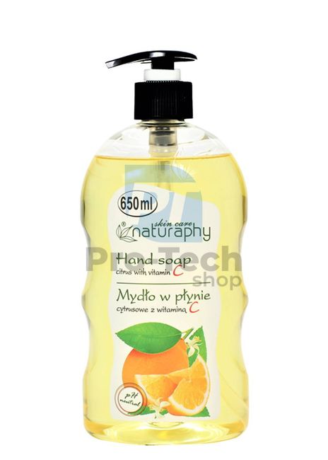 Folyékony szappan citrom és C-vitaminnal Naturaphy 650ml 30131