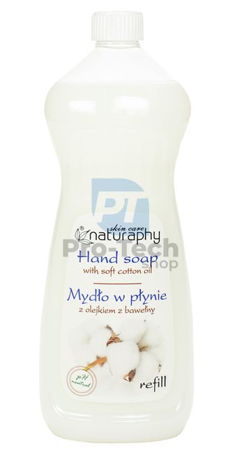Folyékony szappan pamutolajjal, utántöltő Naturaphy 1000ml 30310