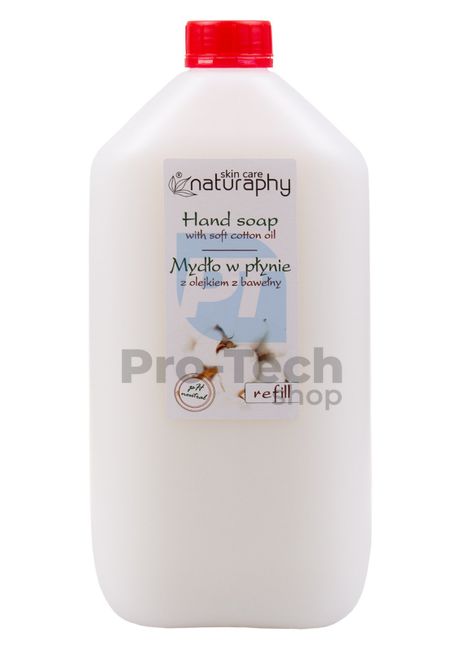 Folyékony szappan pamutolajjal Naturaphy 5000ml 30339