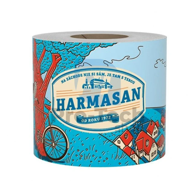 Toalettpapír 1-rétegű HARMASAN - 30 tekercs 30345