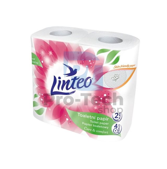 Toalettpapír 2-rétegű LINTEO SATIN fehér- 4db 30387