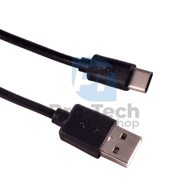 USB-C kábel 2.0, 1,5m, fekete 72377
