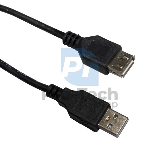 USB hosszabbító kábel USB 2.0 F/M, 1,5m 72394
