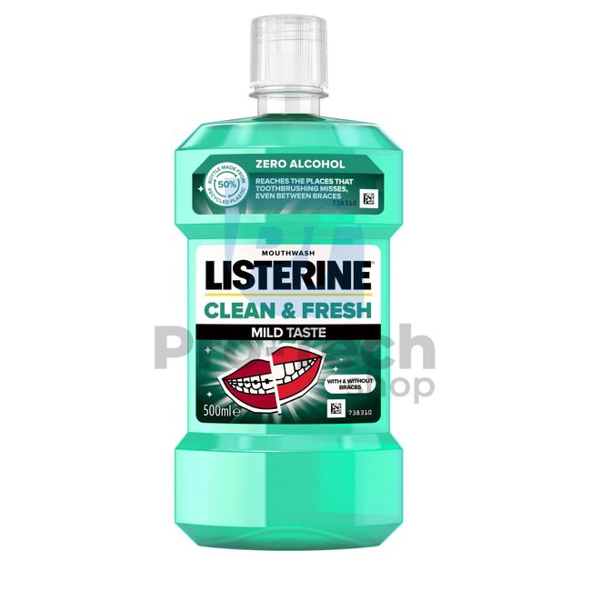 Listerine Clean & Fres 500 ml szájvíz 30585
