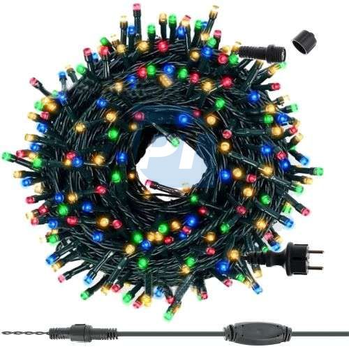 Karácsonyi világítás 200 LED multicolor villigó effektussal L11364 76157