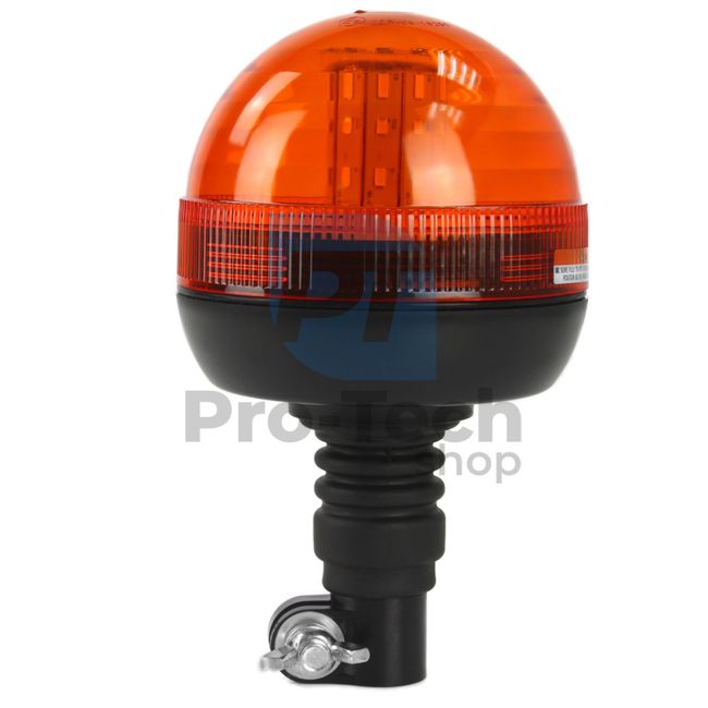 Rúdra erősíthető figyelmeztető jelzőfény – narancssárga 12-24V 8W 40-LED 15643