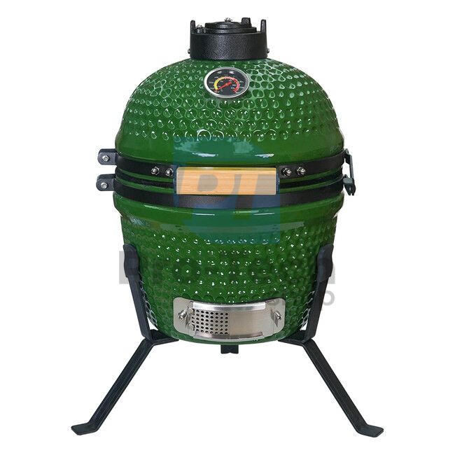 Kerti kerámia grill  Kamado CL-13 zöld matt Pro-Tech CHEF 40333